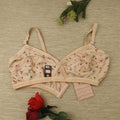 Pack of 4 Soft Printed Jersey Bras for Women – Stretchable Fabric (Size 32–42)